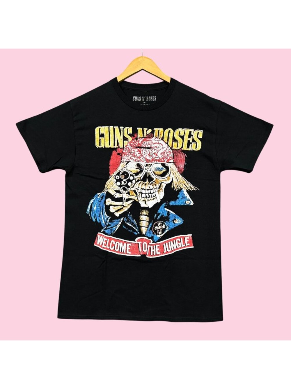 Guns N’ Roses Welcome To The Jungle Rock Band Tee M
